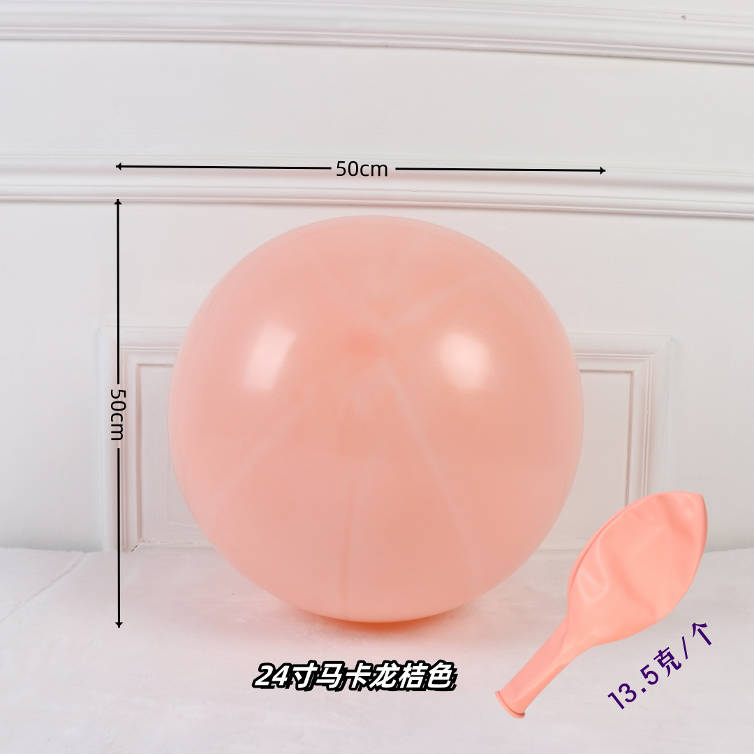 24 -inch macaron orange