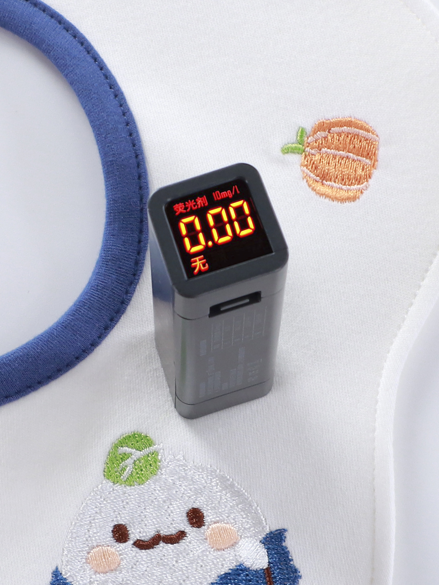 Babe delantal de algodón 7A toallas de saliva antibacterianas tipo un otoño invierno impermeable leche escupir delantal de bordado para niños y niñas