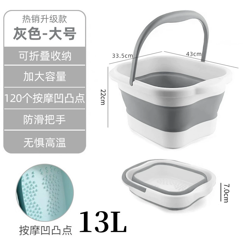 Handheld plastic tub for home use, massager, increased thickness