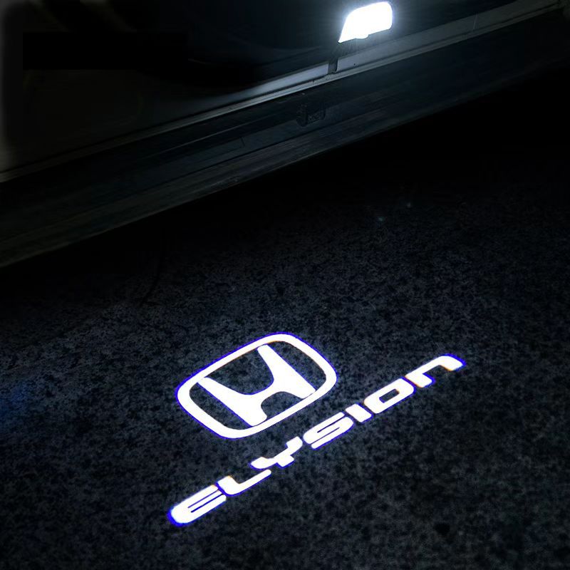 Luz de bienvenida especial Honda Odyssey / Allegri, luces de atmósfera de proyección de la puerta de carreras Allegri