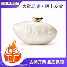 新款透明包包女时尚潮流子弹头亚克力简约晚宴包手拿包女