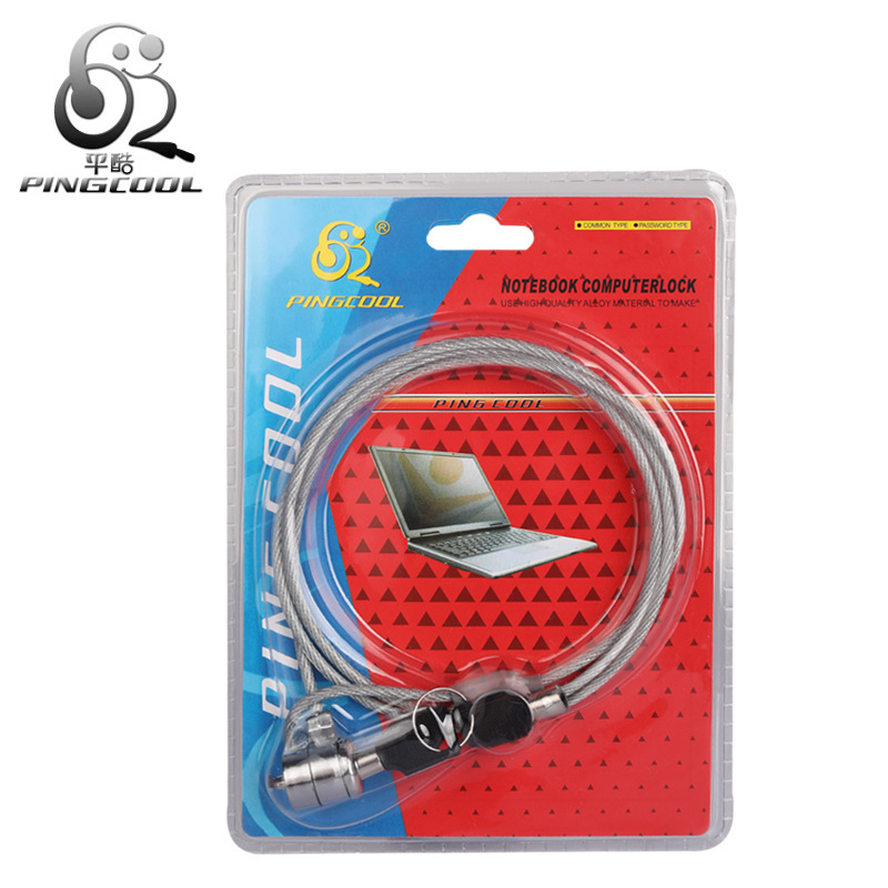 Manufacturers Supply Laptop Anti-Theft Lock 4-Digit Password Encryption Mechanical Lock Anti-Theft Lock Wholesale