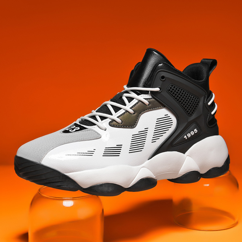 Fall 2023 extra large high-top basketball shoes men's shoes cross-border Sports running shoes combat sneakers 48 Daddy Fashion Shoes