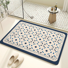 定制硅藻泥地墊吸水耐臟防滑浴室門口腳墊速干衛生間進門墊地毯墊