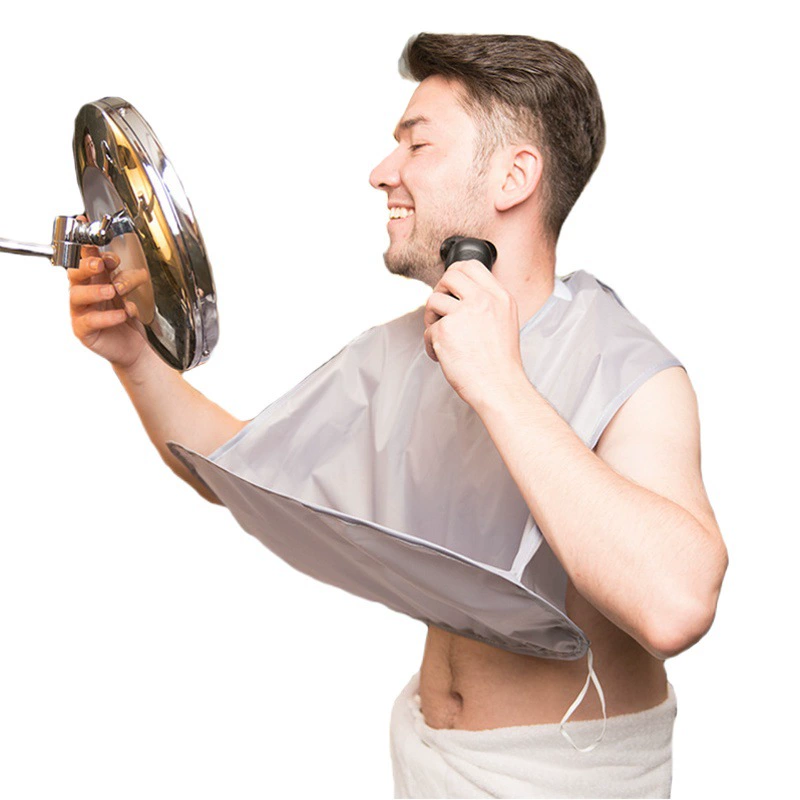 C Новый универсальный нагрудник для бритья, универсальный улучшенный нагрудник для бритья для ленивых, удобный