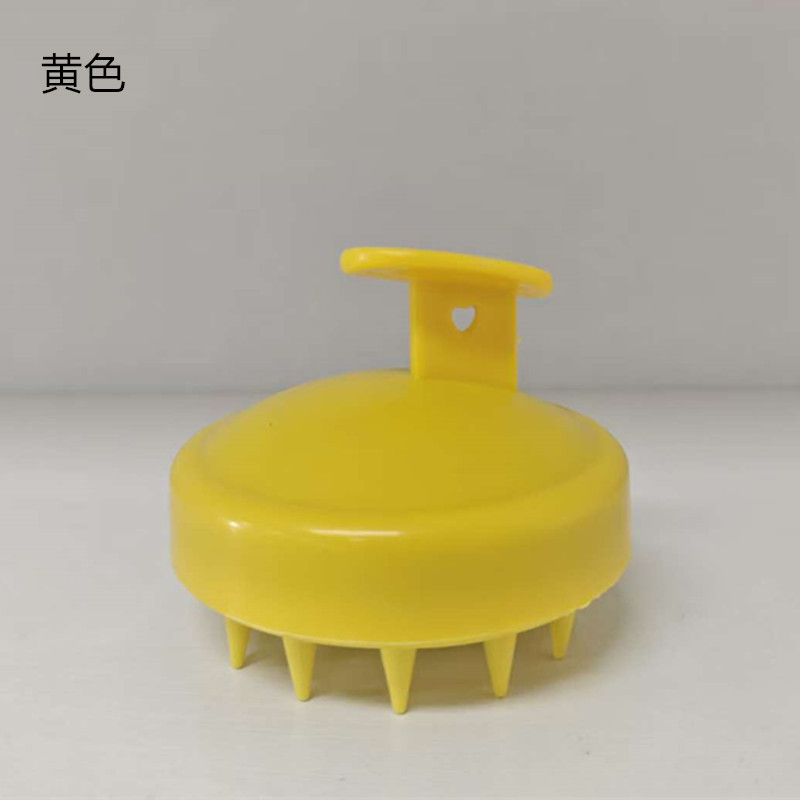 Cepillo Masajeador de Cuero Cabelludo de TPE, Cerdas Suaves, Anti-picazón para Lavado de Cabello y Baño image 8