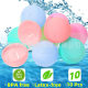 Silicone buckle water ball can be repeated water injection water fight water spray explosion ball water festival toy outdoor silicone water ball