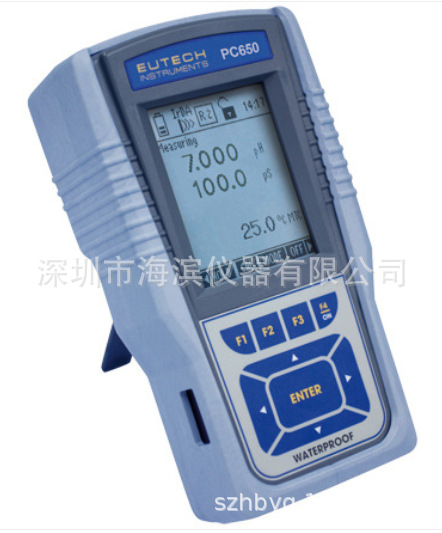 优特PC650防水便携式测量仪ECPCWP65043K多参数pH/电阻率