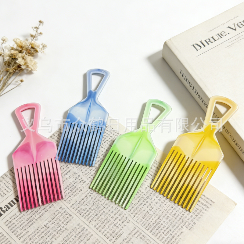 Flat-Top Hairstyle, Airplane Cut Hairstyle, Hair Styling Comb, Pompadour Comb, Salon-Specific Hairdressing Tools, Hair Dyeing and Highlighting Plastic Comb