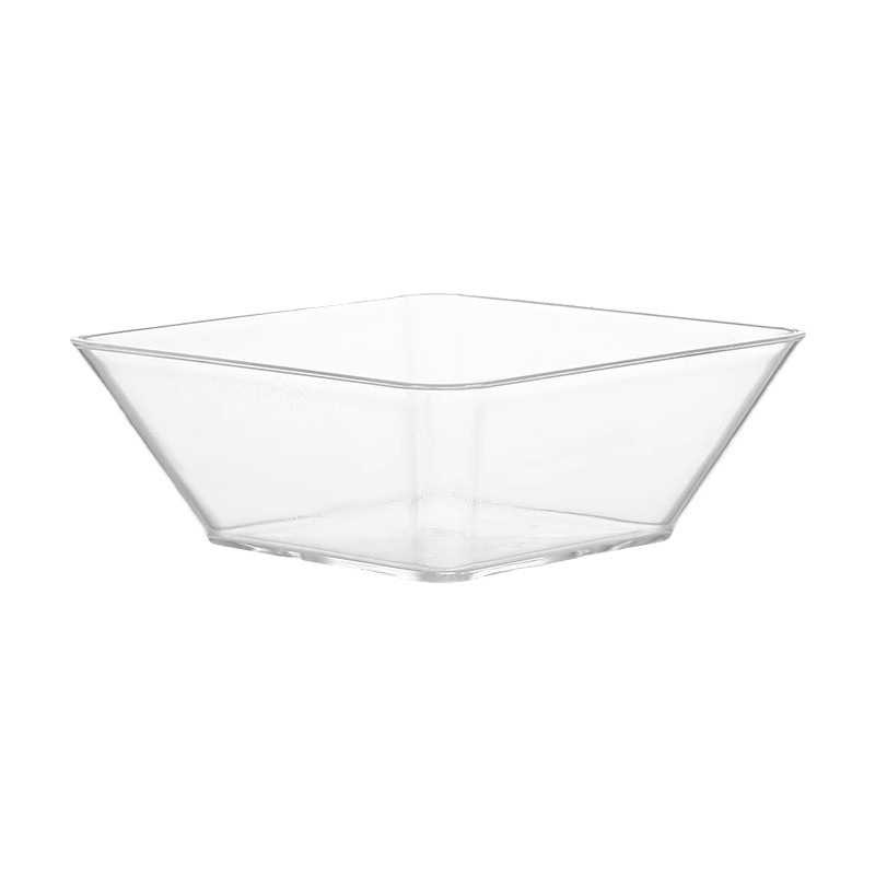Bar snack plate snack plate acrylic snack plate plastic fruit plate commercial square plate dried fruit plate 5