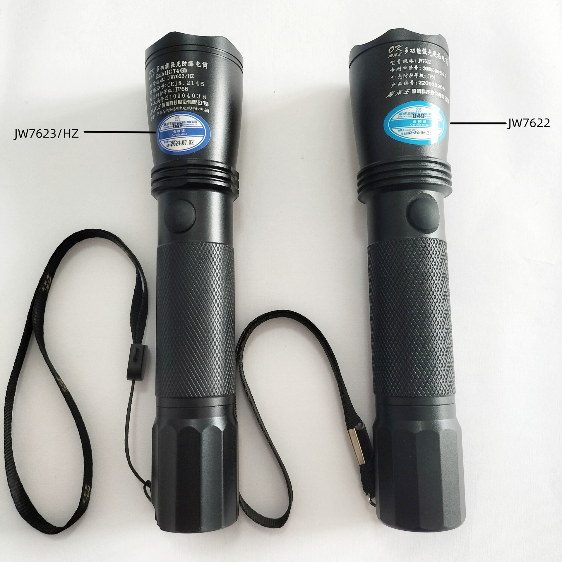Jw76 / Hz Explosion-Proof Multifunctional Bright Flashlight Jw76 Inspection Waterproof
