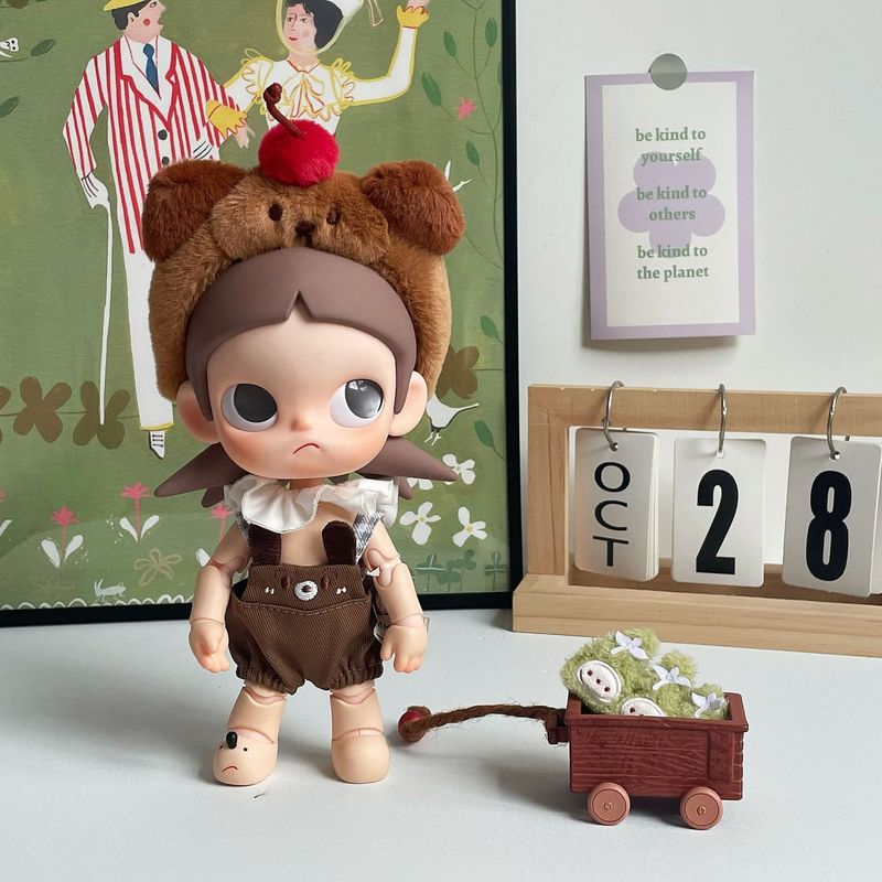 Zsiga向往之处娃衣BJD1/8分20cm可动娃娃嘎子姐衣服套装|undefined