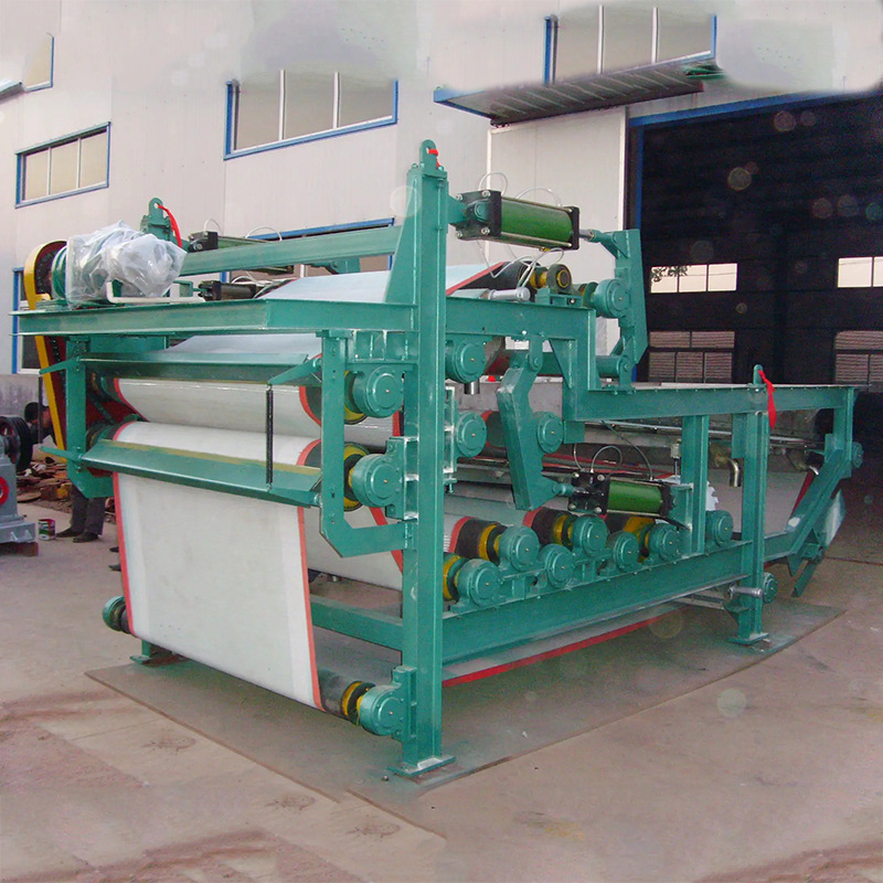 陶瓷泥浆脱水机  污泥粉渣带式压滤机 河道清淤固液分离设备