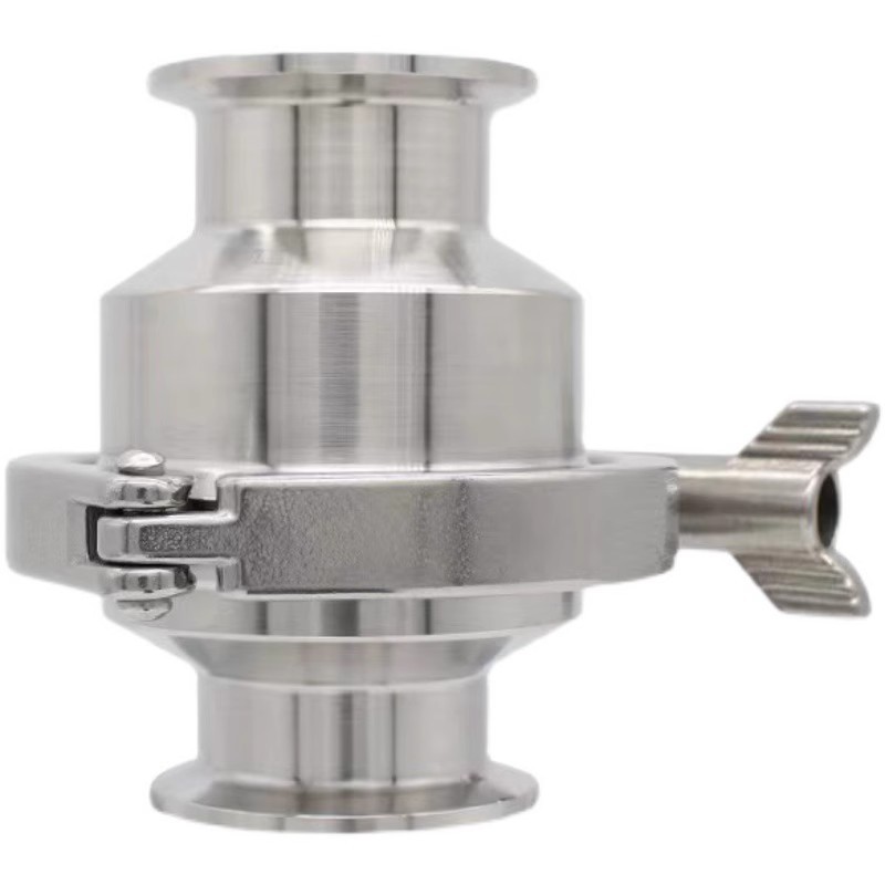 304不锈钢精铸卡箍快装止回阀 卫生级单向阀 ISO标准卡盘连接