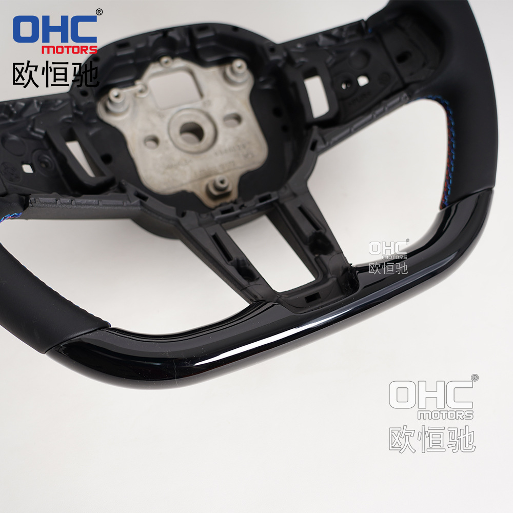 For the new BMW G60 G61 G68 i5 G 90 530I 540i mahogany steering wheel upgrade modification