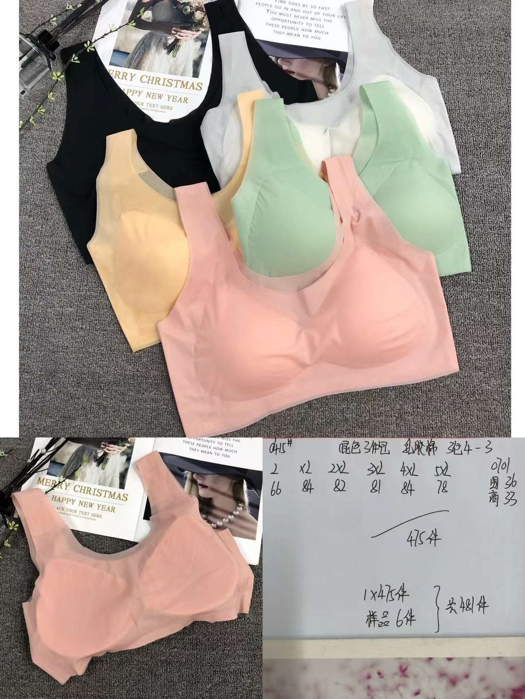 Nueva inconsútil alto elástico belleza de alta calidad las mujeres chaleco inalámbrico yoga sujetador ropa interior deportiva al por mayor