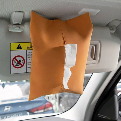 Car tissue box/set – Cross-border bestseller Nappa leather