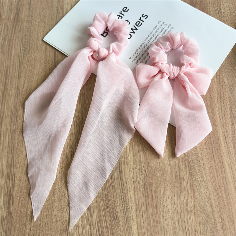 18g Weight Hair Tie Hair Accessories Type 1 Piece Quantity Casual, Holiday, Street Occasion Cloth Material Flower Pattern All Seasons Season Women's Gender Elegant, Sweet, Simple Style Style Elegant Sweet Simple Style Women's Flower Cloth Hair Tie 2