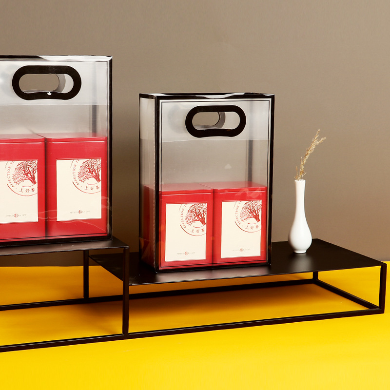 加厚茶叶罐铁罐红茶滇红大红袍散茶半斤装茶叶盒绿茶龙井茶包装