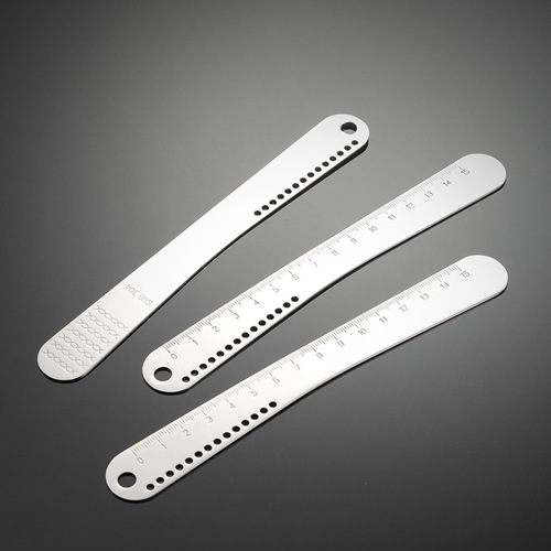 Aion 304 stainless steel kitchen gadget bag dumpling spoon stuffing spoon stirring stationery steel ruler