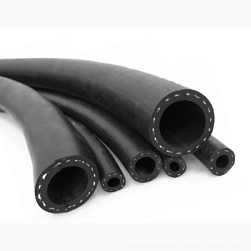 Factory Direct cross-border automobile fuel pipe glossy cotton pipe clamp braided pipe oil pipe oil return pipe rubber hose