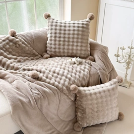 蚊帐、床幔;四件套;绒毯