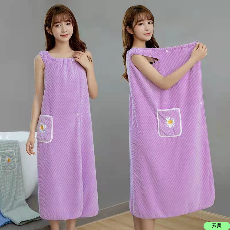 양조 목욕 타월 목욕 타월 착용 및 포장 성인 목욕 가운 홈 옷 머리 없음 순수한 면보다 부드러운 색상 없음