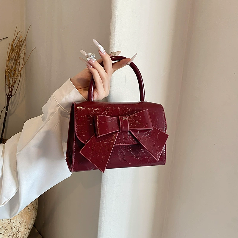 (Cross-border trading), handheld shoulder bag with bow, summer one-shoulder bag