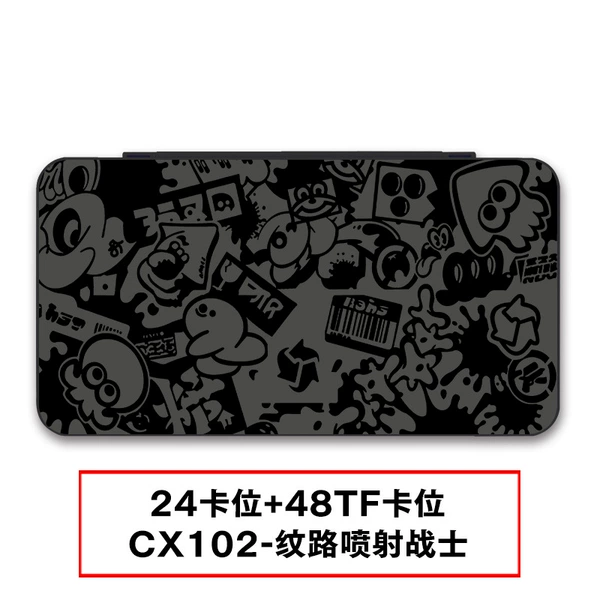 CX102-Texture Splatoon-24 card slot card box