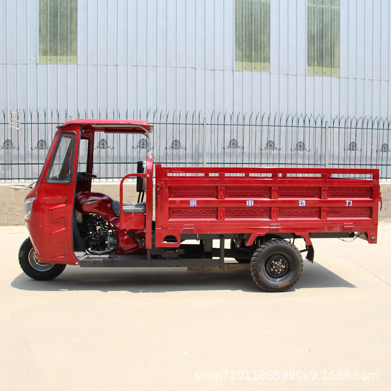 Semicerrado de lujo tolva de semicerrado camión de combustible tricicletas tricicletas transfronterizas domésticas agrícolas nuevos productos genuinos