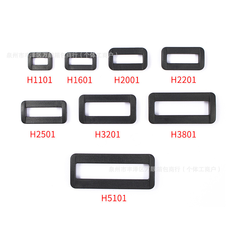 Factory Direct Sale of Black In-Stock Pom Two-Level Buckles, High-Quality Square Buckles, Super Strong Tension Square Buckles, Environmentally Friendly Plastic, New Technology Factory Direct Sale of Black In-Stock Pom Two-Level Buckles, High-Quality Square Buckles, Super Strong Tension Square Buckles, Environmentally Friendly Plastic, New Technology