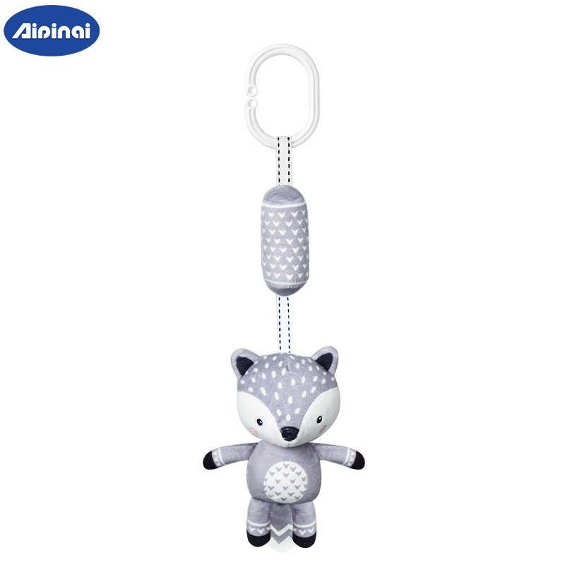 Aipinqi nuevo bebé carillones de viento coche colgante Estilo nórdico juguete cochecito recién nacido felpa animal colgante sonajero