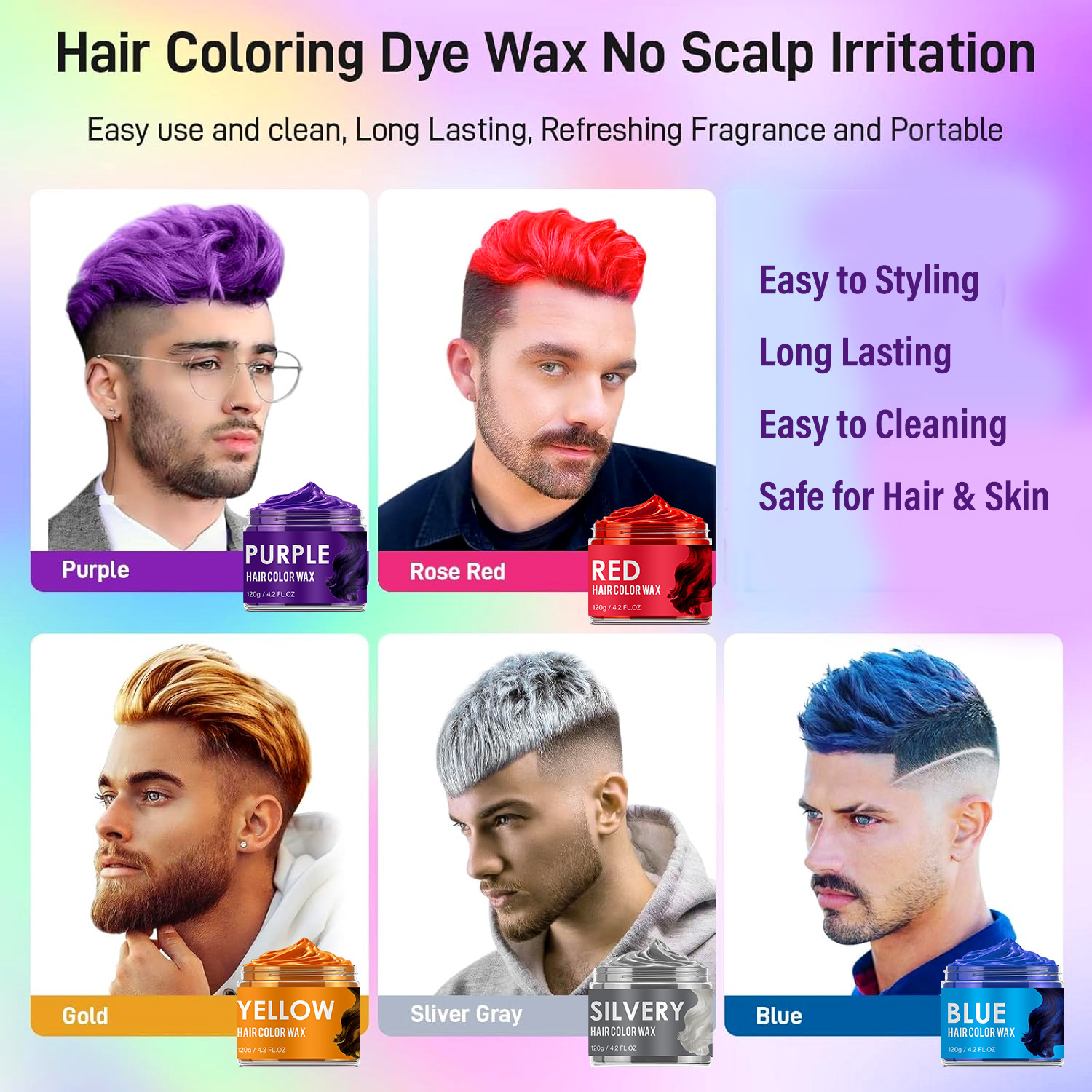 660g Weight hair mud Protection Type 1 Piece Quantity Plastic Material Comfort Function Hair Clay/Pomade Pattern Simple Style, Classic Style Style Hair Clay/Pomade Hair Mud Simple Style Classic Style Comfort Personal Care 2