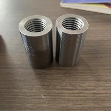 直螺纹链接钢筋套筒国标套筒接头变径正反丝各种规格冷挤压套筒