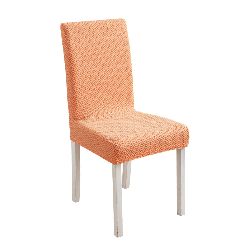 Cubierta de silla de terciopelo, cubierta de silla elástica, cubierta de taburetes a prueba de polvo y resistente al desgaste, una cubierta a prueba de aceite y agua