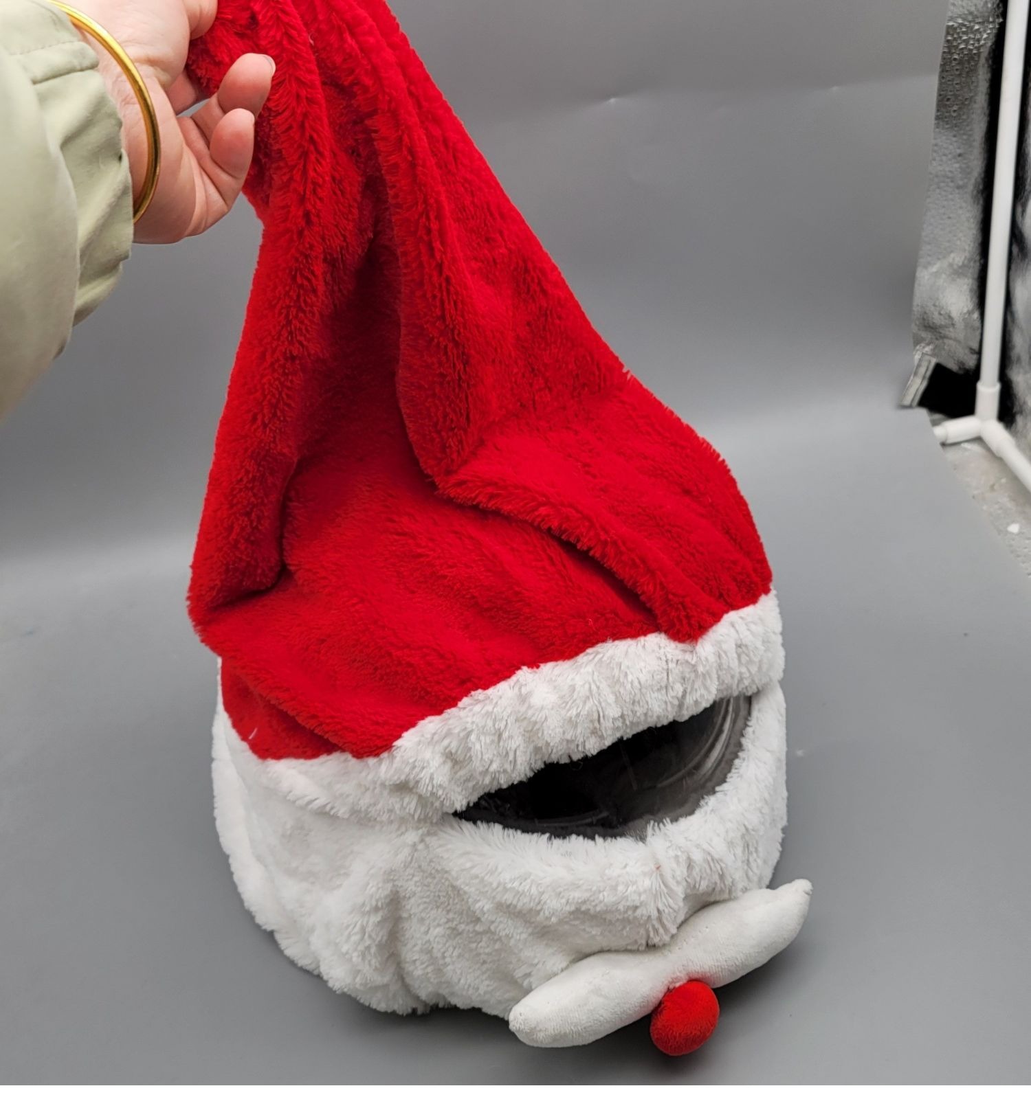 Motorcycle Helmet Cover Warm Plush Headgear