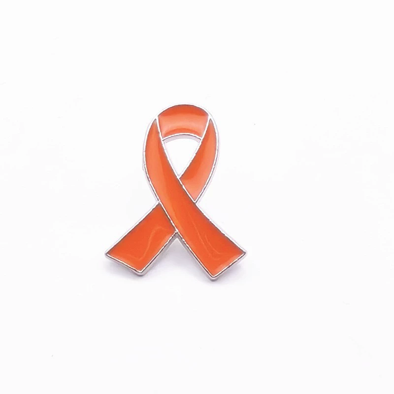 Bow Ribbon Lapel Pin Badge, Enamel Metal Ribbon-Style Brooch, Multi-Color 2.6 cm