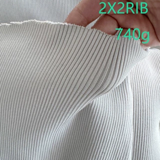 定制夹克针织罗纹2*2领口袖口及下摆螺纹面料