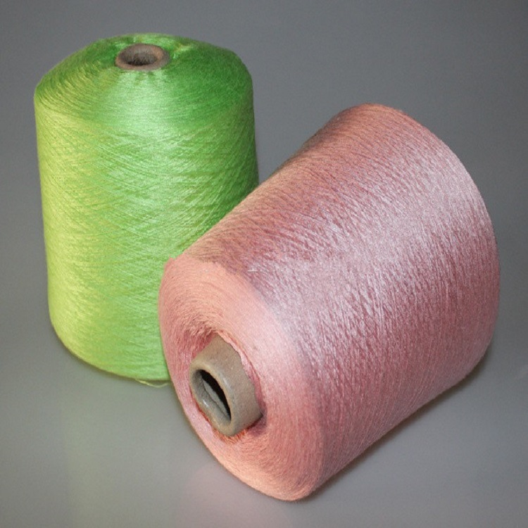 60支绢丝棉混纺纱线 55%真丝45%棉  双股60支绢棉针织横机用纱