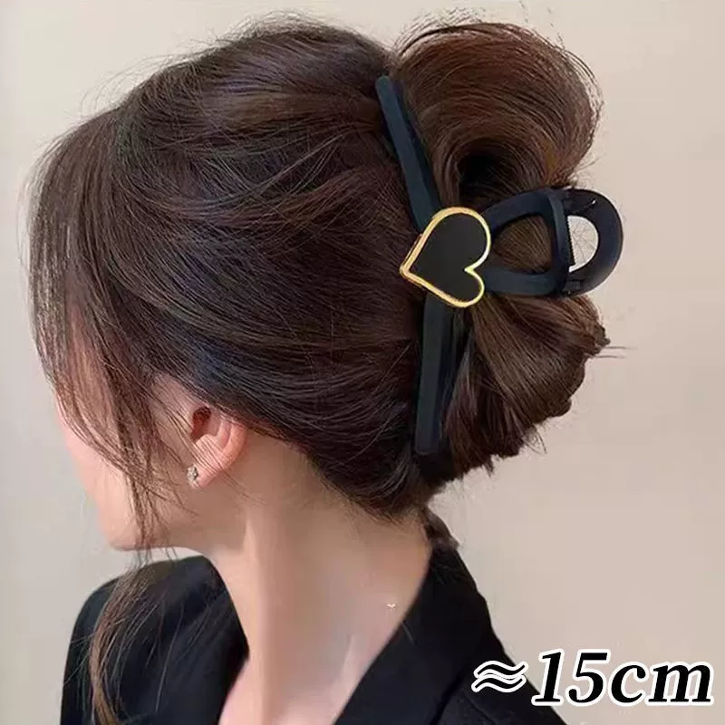 Заколка для crab hair, большая акула зажим, яркий запоминающийся стиль, наборы размеров (7–15 см)
