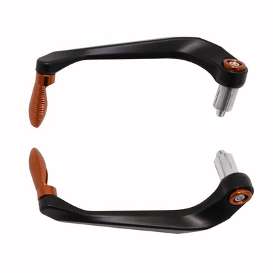 Street Running Horizon Brake Horn | Motorcycle Handle Cover - modified-bow-guard-orange