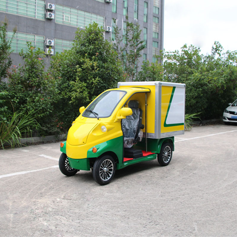 工厂车间仓库微小型四轮电动转运货车多少钱可上电梯电动小载货车