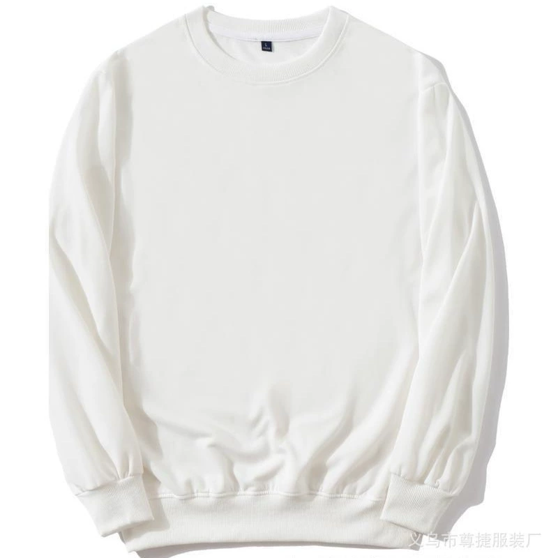 Толстовка из чистого хлопка с круглым вырезом и логотипом по индивидуальному заказу, рабочая одежда, корпоративная рабочая одежда, рекламные культурные рубашки, вышивка на заказ.
