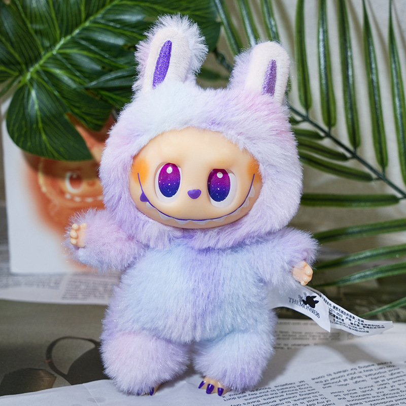 Angelino Jefe ZIMOMO LABU TABLABU Serie de adornos muñecas de peluche colgantes de llaves