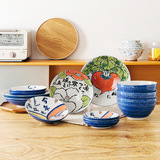 Японский импортный кролик, керамическая супница, палетка, обеденная тарелка