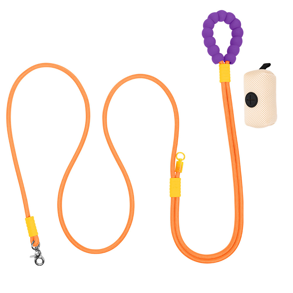 Cuerdas de tracción para perros de color fantasma de cintura de espuma de nubes de agarre de cuerda de grado de roca para caminar con cuerda de perro