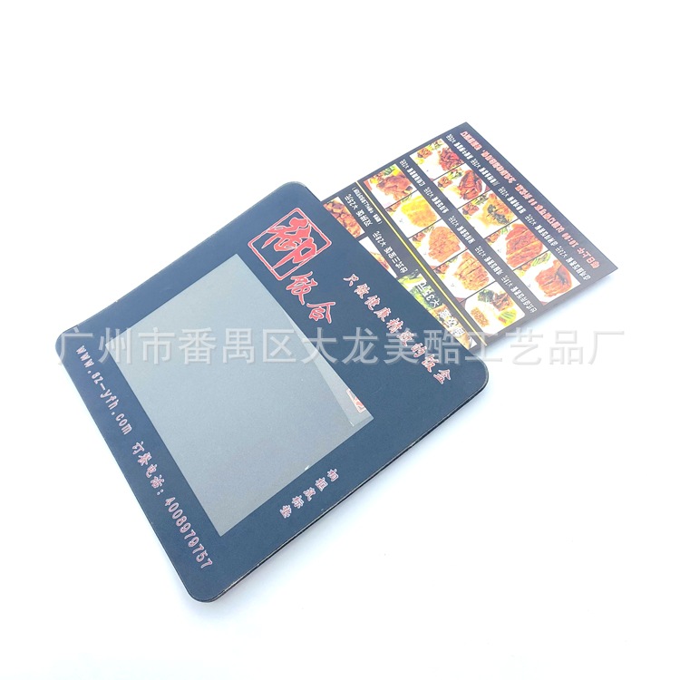 卡通动漫布面橡胶鼠标垫 旅游景点纪念品相框鼠标垫 PP鼠标垫