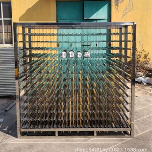 Mushroom Purification and Sterilization Rack, Automatic Mushroom Rack 201 Sterilization Rack, Sterilization Cabinet Stainless Steel Grid Rack