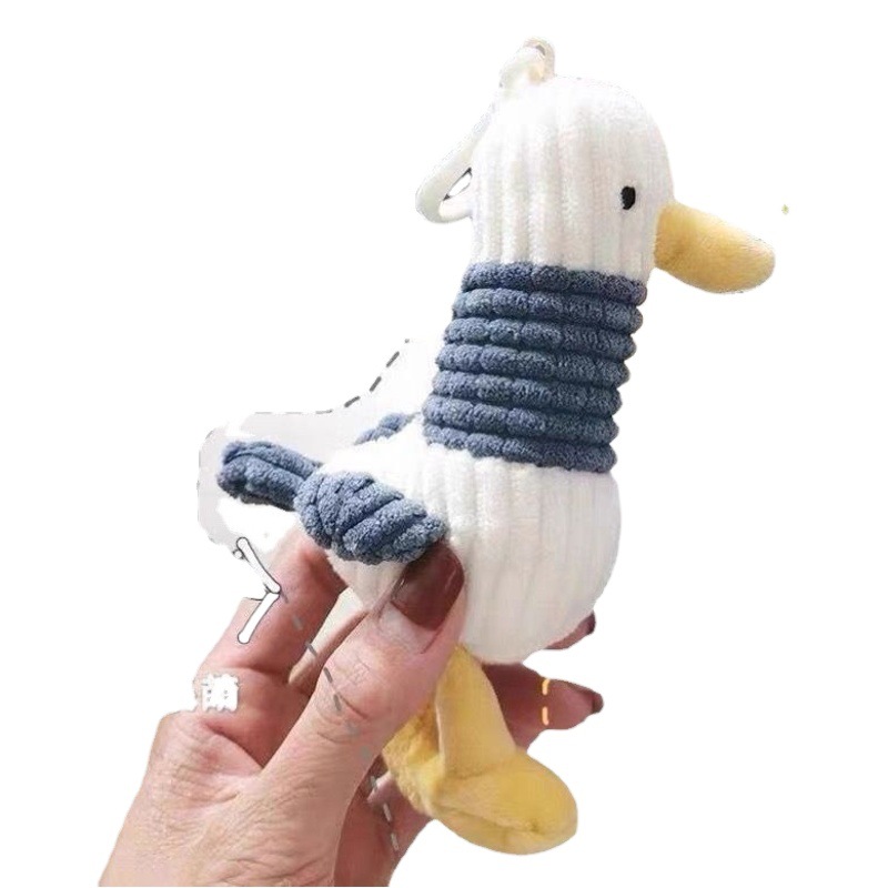 Muñeco de Peluche Colgante 4 Pulgadas de Fibra de Poliéster para Máquina de Peluches y Llavero