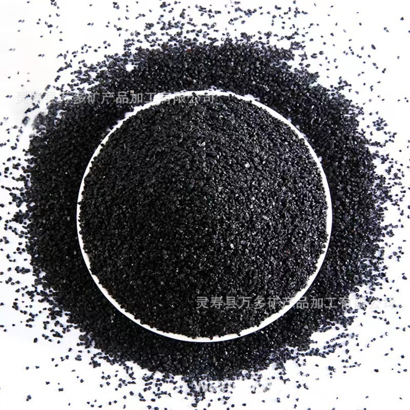 厂家供应水泥灰地坪用金刚砂骨料耐磨地坪金刚砂铜矿砂黑色金刚砂